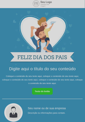 Template Dia dos Pais