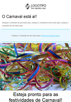 Template para carnaval