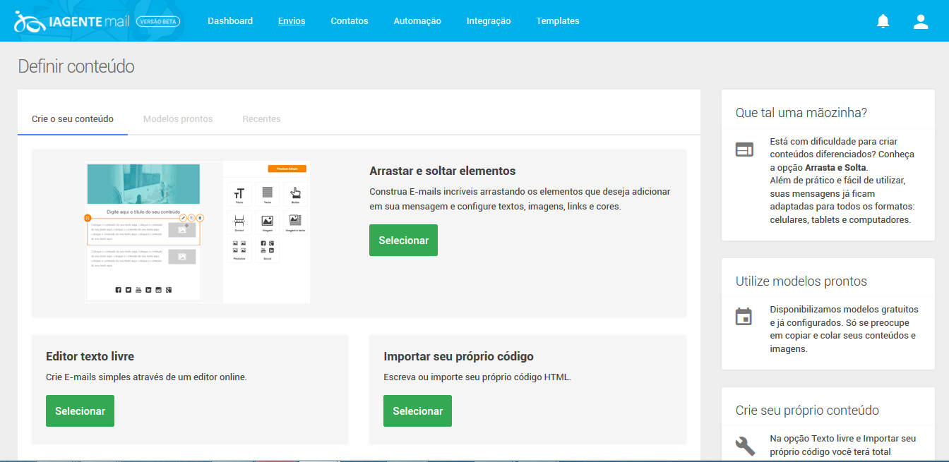 Sua carreira de Designer de E-Mail MKT começa agora: conheça o Drag and Drop