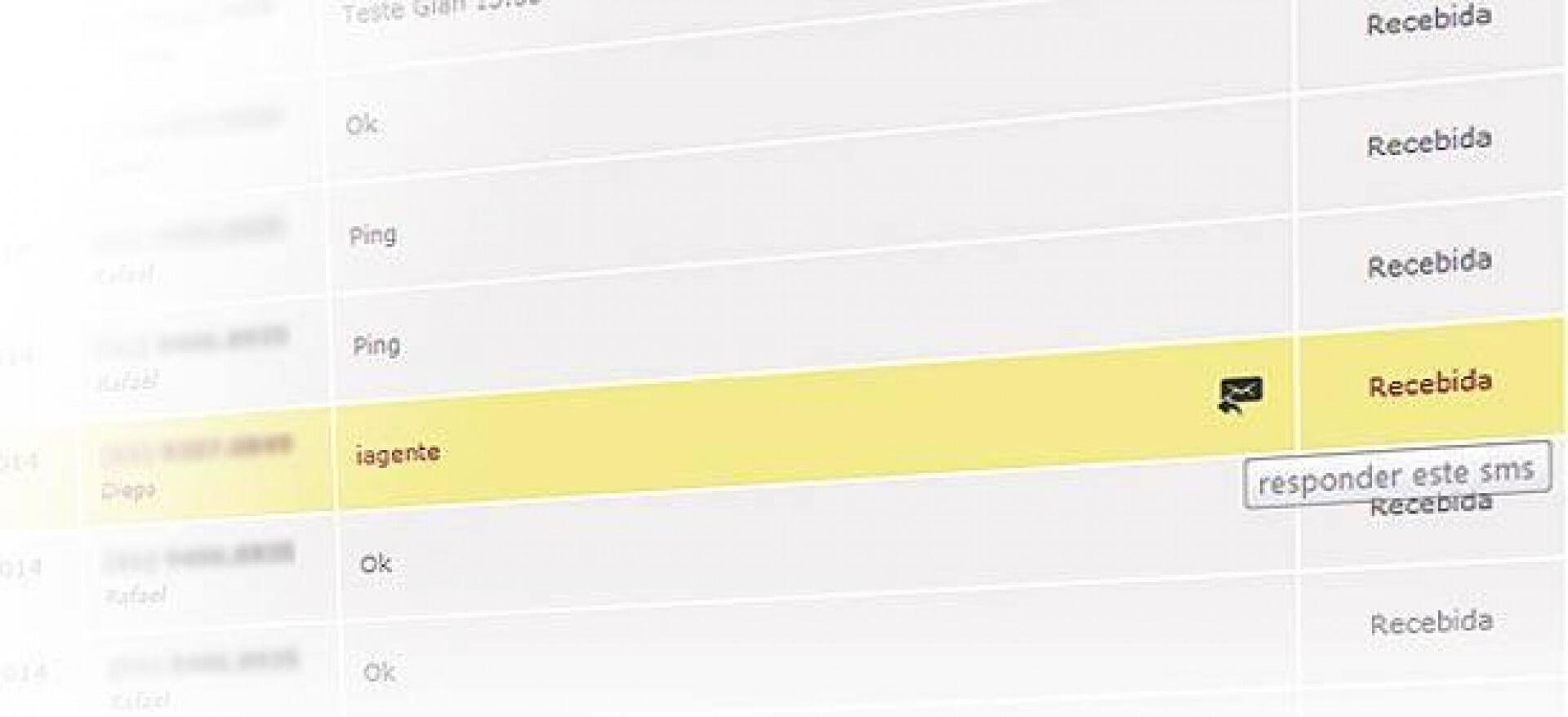 Responda a um SMS direto do IAGENTEsms