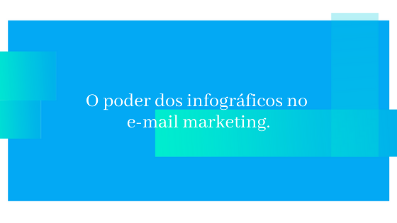 O poder dos infográficos no e-mail marketing.